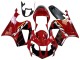 Descuento Carenados Moto Honda VTR1000 2000-2006 - Rojo Negro Raya Carrera