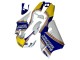 Descuento Carenados Moto Honda NSR250 1994-1996 - Blanco Azul Amarillo Oro Rothmans