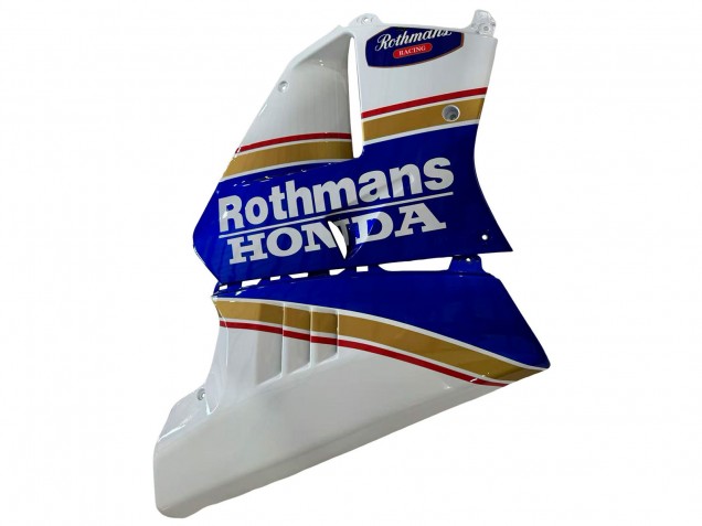 Descuento Carenados Moto Honda NSR250 1994-1996 - Blanco Azul Amarillo Oro Rothmans