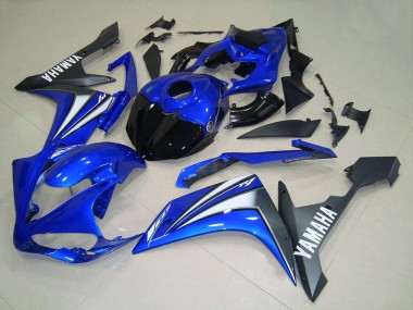Descuento Carenados Moto Yamaha YZF R1 2007-2008 - Azul Blanco Negro