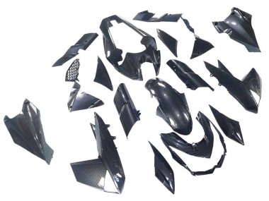 Descuento Carenados Moto Kawasaki Z1000 2010-2013 - Negro FibraCarbono