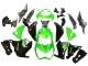 Descuento Carenados Moto Kawasaki Z800 2013-2018 - Verde Negro Brillante