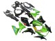Descuento Carenados Moto Kawasaki Z800 2013-2018 - Verde Negro Brillante Rojo Amarillo
