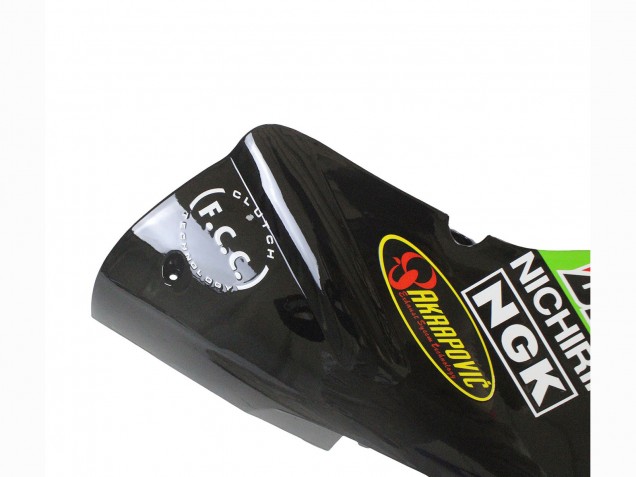 Descuento Carenado Moto Kawasaki ZX12R 2002-2006 - Verde Negro Brillante Elf Touch4 Monstruo