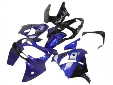 Descuento Carenados Moto Kawasaki ZX12R 2002-2006 - Azul Blanco Negro