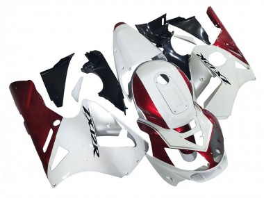 Descuento Carenados Moto Kawasaki ZX12R 2002-2006 - Blanco Rojo Negro