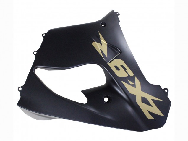 Descuento Carenados Moto Kawasaki ZX9R 2000-2001 - Negro Mate Oro