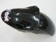 Descuento Carenados Moto Kawasaki ZX9R 2000-2001 - Negro Brillante Blanco West