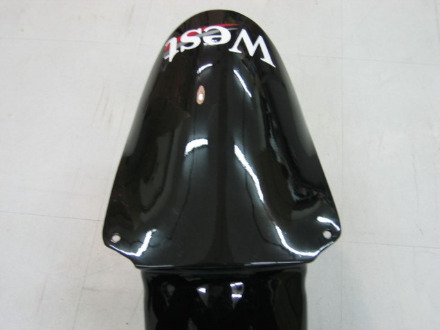 Descuento Carenados Moto Kawasaki ZX9R 2000-2001 - Negro Brillante Blanco West