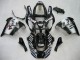 Descuento Carenados Moto Kawasaki ZX9R 2000-2001 - Negro Brillante Blanco West