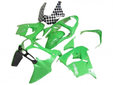 Descuento Carenados Moto Kawasaki ZX9R 2000-2001 - Verde Negro Blanco Ninja