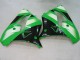 Descuento Carenados Moto Kawasaki ZX9R 2000-2001 - Verde Plata Negro