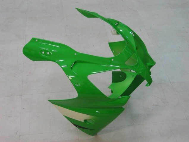 Descuento Carenados Moto Kawasaki ZX9R 2000-2001 - Verde Plata Negro
