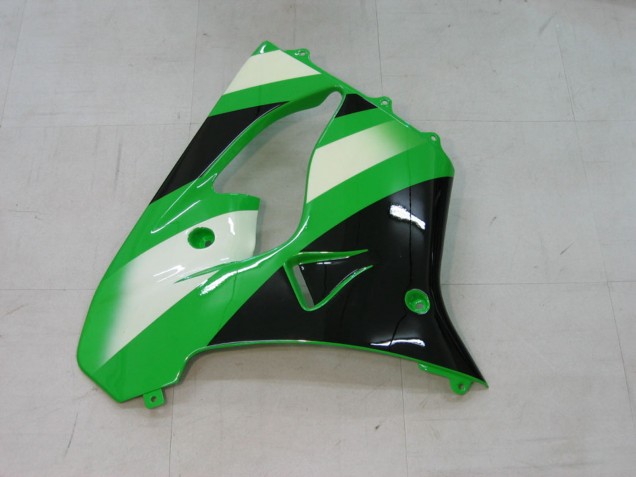 Descuento Carenados Moto Kawasaki ZX9R 2000-2001 - Verde Plata Negro