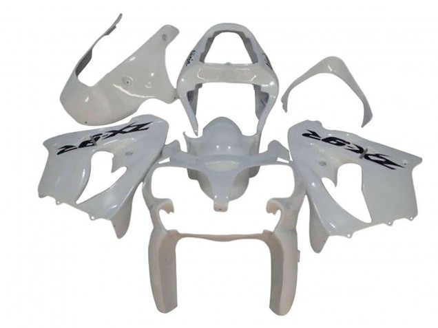 Descuento Carenados Moto Kawasaki ZX9R 2002-2003 - Blanco Negro Calcomanía