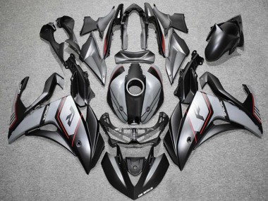 Descuento Carenados Moto Yamaha YZF R3 2015-2018 - Nardo Gris Rojo Negro