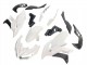 Descuento Carenados Moto Kawasaki Versys 650 2015-2021 - Blanco Negro Mate
