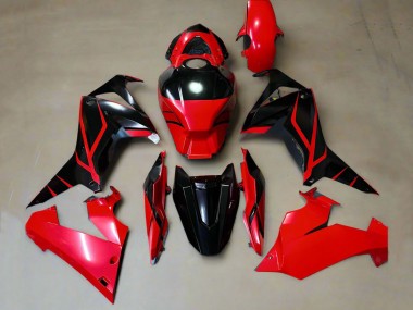 Descuento Carenados Moto Honda CBR650R 2019-2020 - Rojo Negro Brillante Raya