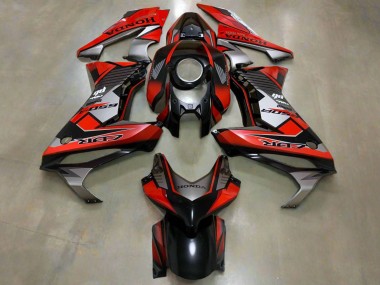 Descuento Carenados Moto Honda CBR650R 2019-2020 - Plata Rojo Negro Brillante