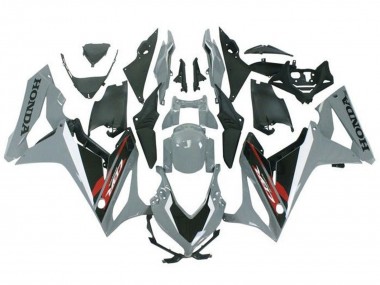 Descuento Carenados Moto Honda CBR650R 2019-2020 - Nardo Gris Negro Rojo