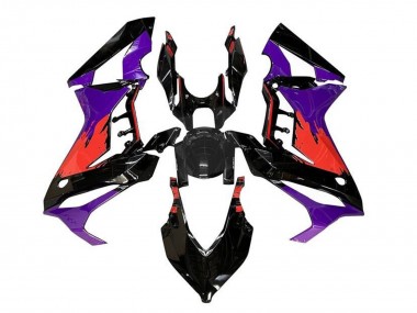 Descuento Carenados Moto Honda CBR650R 2019-2020 - Púrpura Rojo Negro Brillante