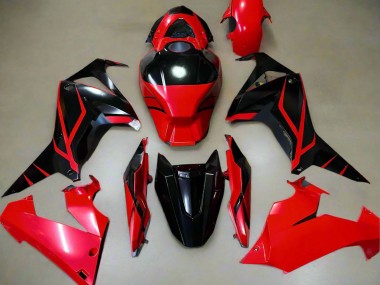 Descuento Carenados Moto Honda CBR650R 2021-2023 - Rojo Negro Brillante Raya