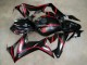 Descuento Carenados Moto Honda CBR650R 2021-2023 - Negro Brillante Rojo Raya