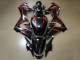 Descuento Carenados Moto Honda CBR650R 2021-2023 - Negro Brillante Rojo Raya
