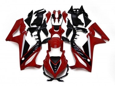 Descuento Carenados Moto Honda CBR650R 2021-2023 - Rojo Granate Negro Brillante