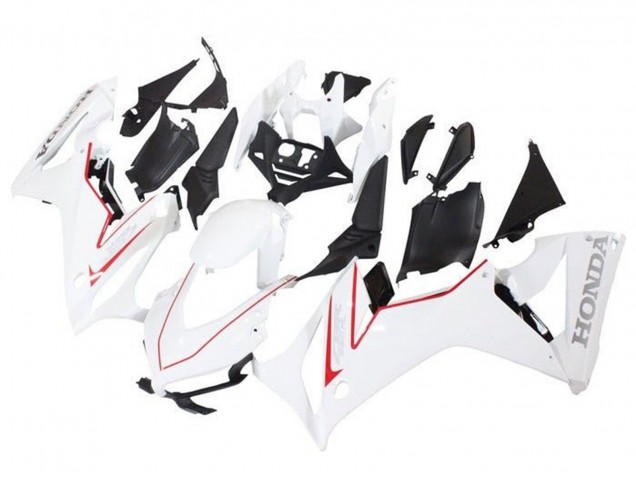 Descuento Carenados Moto Honda CBR650R 2021-2023 - Blanco Rojo Negro