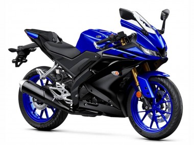 Descuento Carenados Moto Yamaha YZF R15 2018-2024 - Azul Negro Mate