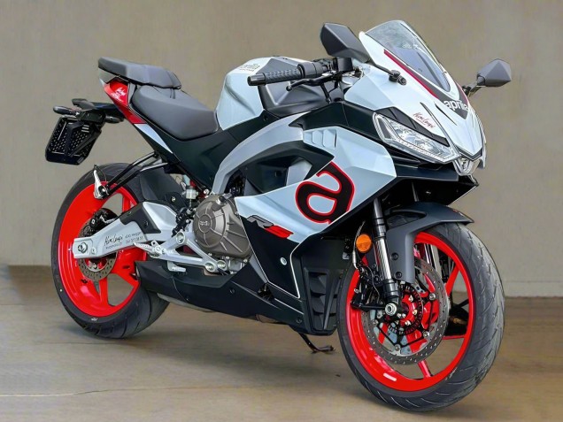 Descuento Carenados Moto Aprilia RS457 2024-2025 - Blanco Negro Rojo