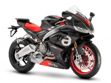 Descuento Carenados Moto Aprilia RS660 2020-2024 - Negro Mate Plata Rojo
