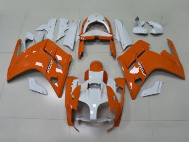 Descuento Carenados Moto Yamaha FJR1300 2007-2012 - Naranja Blanco