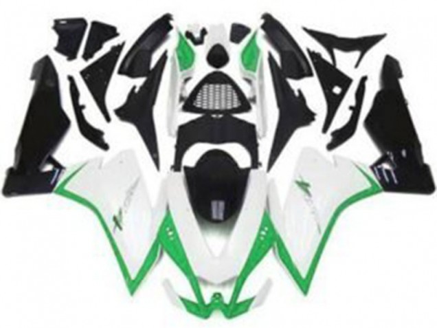 Descuento Carenados Moto Aprilia RSV4 1000 2009-2015 - Blanco Verde Negro