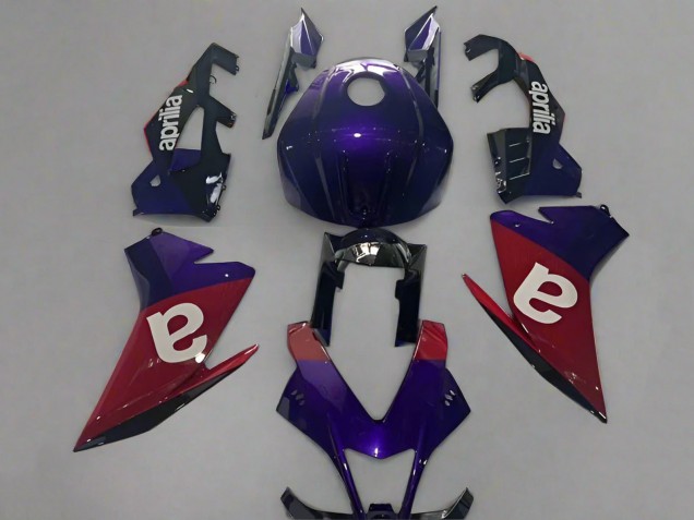 Descuento Carenados Moto Aprilia RSV4 1000 2009-2015 - Púrpura Rojo