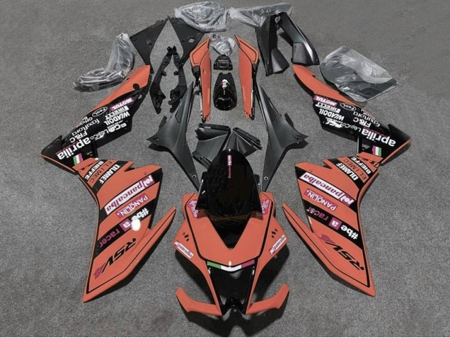 Descuento Carenados Moto Aprilia RSV4 1000 2009-2015 - Naranja Negro