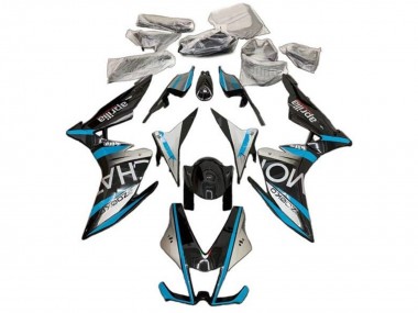 Descuento Carenados Moto Aprilia RSV4 1000 2009-2015 - Plata Negro Azul