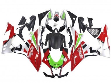Descuento Carenados Moto Aprilia RSV4 1000 2016-2020 - Rojo Verde Plata Negro