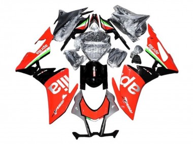 Descuento Carenados Moto Aprilia RSV4 1000 2016-2020 - Rojo Plata Negro Verde Blanco