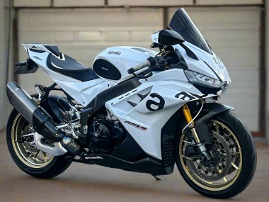 Descuento Carenados Moto Aprilia RSV4 1100 2021-2024 - Blanco Negro