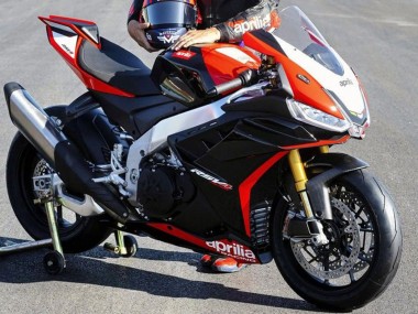 Descuento Carenados Moto Aprilia RSV4 1100 2021-2024 - Negro Rojo Blanco