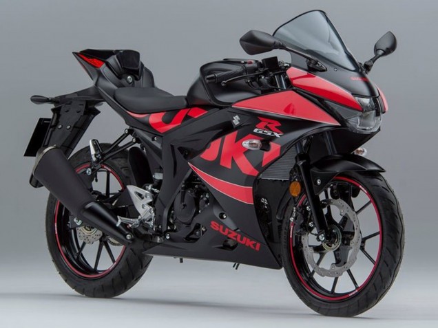 Descuento Carenados Moto Suzuki GSXR125 2017-2025 - Negro Rojo