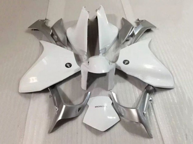 Descuento Carenado Moto Honda VFR 1200 2010-2014 - Plata Blanco