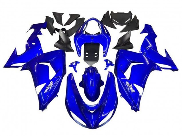 Descuento Carenados Moto Kawasaki ZX10R 2006-2007 - Azul Blanco