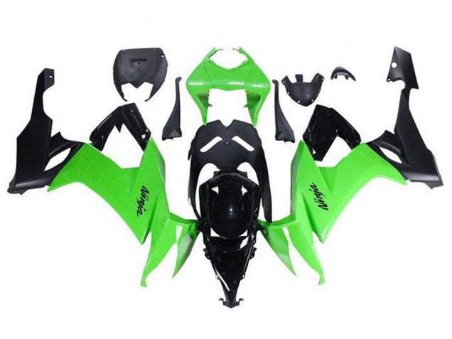 Descuento Carenados Moto Kawasaki ZX10R 2008-2010 - Verde Negro