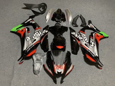 Descuento Carenados Moto Kawasaki ZX10R 2016-2020 - Negro Brillante Rojo Plata Verde