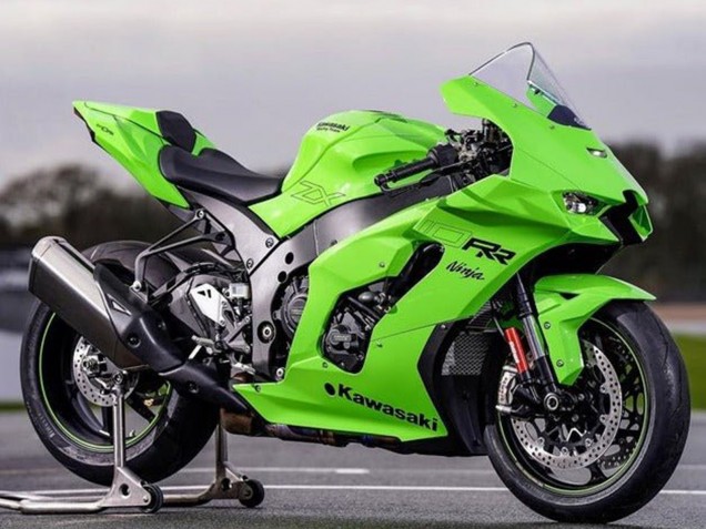 Descuento Carenados Moto Kawasaki ZX10R 2021-2025 - Verde Negro