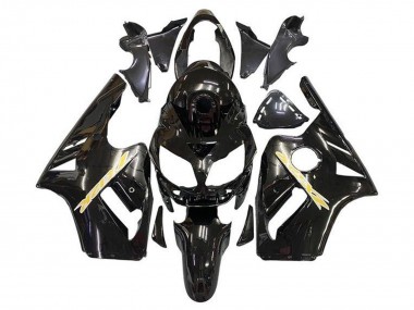 Descuento Carenado Moto Kawasaki ZX12R 2002-2006 - Negro Brillante Oro