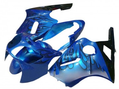 Descuento Carenados Moto Kawasaki ZX12R 2002-2006 - Azul Llama Negro
